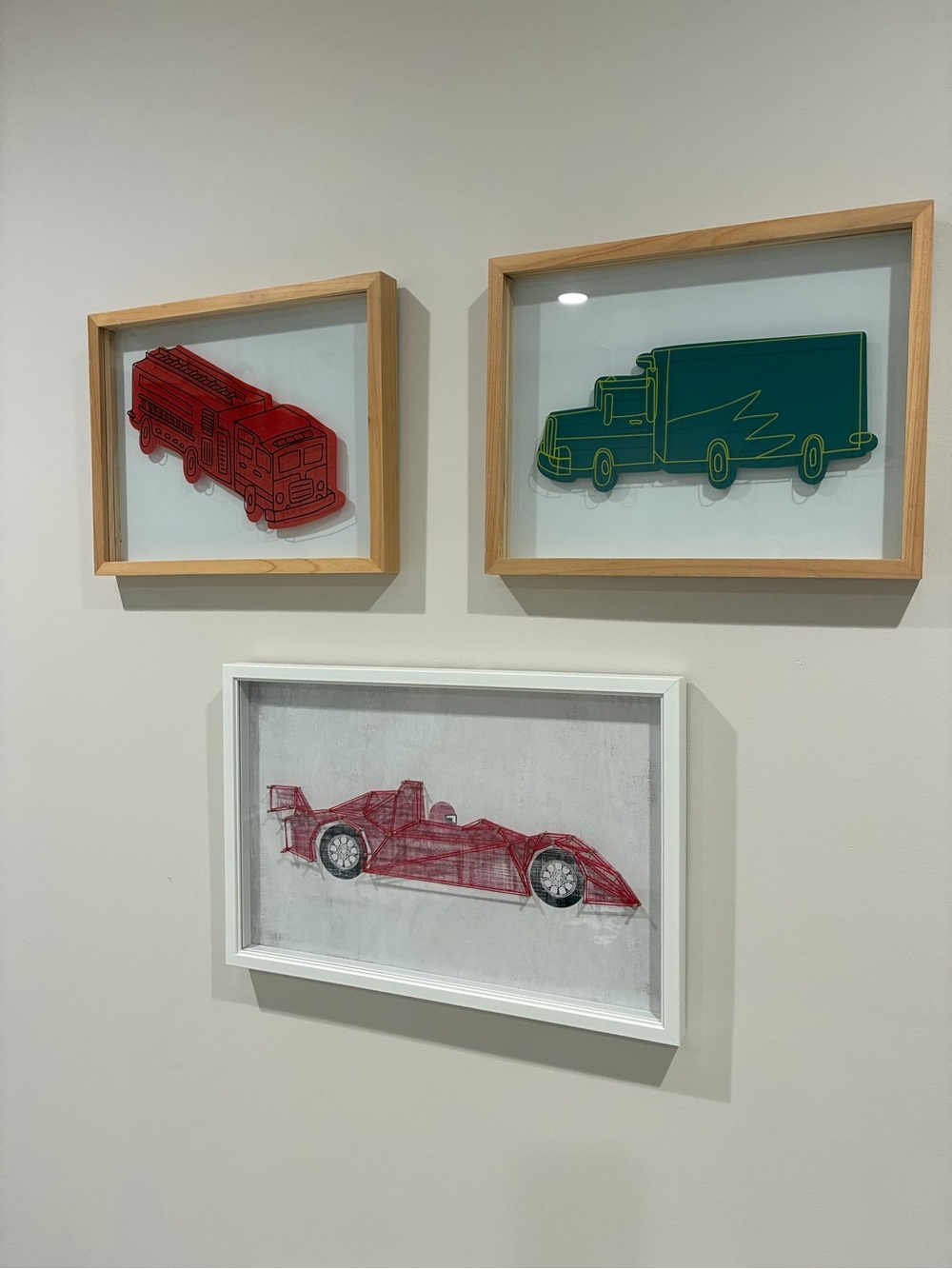 Pillowfort Vehicle Gallery Wall